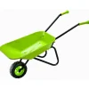 Kinder-Schubkarre grün Metall 15 l, 80 x 39 x 29 cm