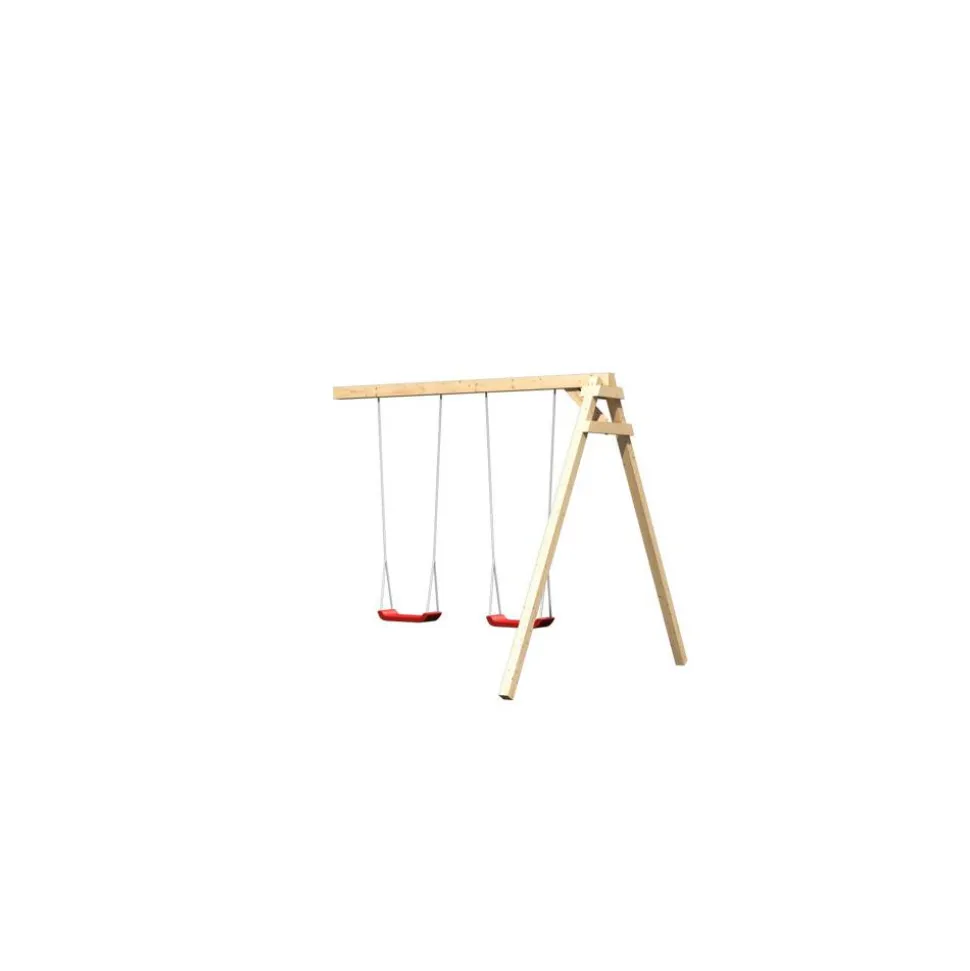 Kinderspielhaus 'Frieda' naturbelassene nordische Fichte 347 x 291 x 264 cm