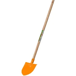 Kinder-Spitzschaufel gelb Metall 75 cm