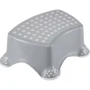 Kinder-Tritthocker 'Stars' grau 40,5 x 28,5 x 14 cm