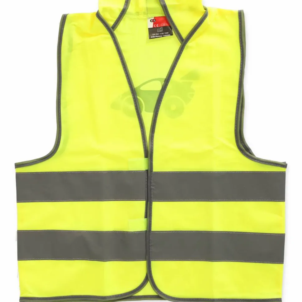 Kinder-Warnweste gelb Gr. M