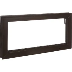 Kippfenster dunkelbraun 1-flügelig 80 x 40 cm
