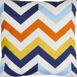 Kissen 'Helia' bunt 40 x 40 cm