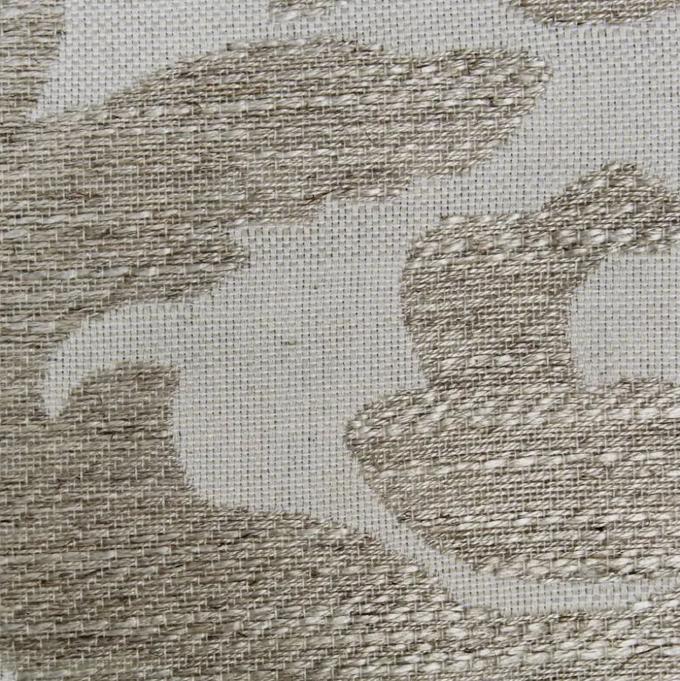 Kissen 'Jaquard Ranke' silbergrau 45 x 45 cm