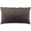 Kissen 'Samt' grau 30 x 50 cm