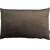 Kissen 'Samt' naturfarben 45 x 70 cm