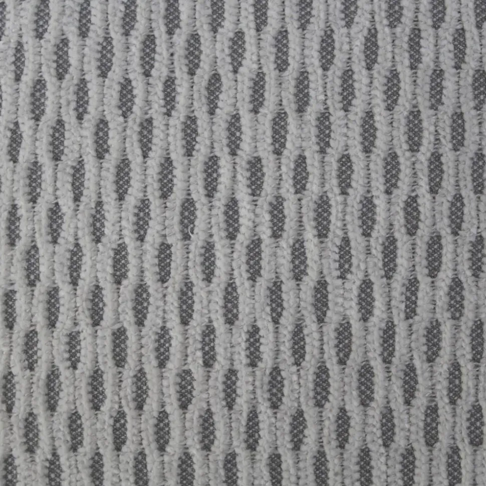 Kissen 'Wabe' grau 45 x 45 cm