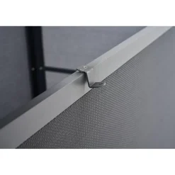 Kissenbox 'Sabano' Aluminium anthrazit 181 x 75 x 79 cm
