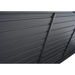 Kissenbox 'Sabano' Aluminium anthrazit 181 x 75 x 79 cm