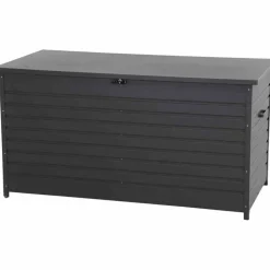 Kissenbox 'Sabano' Aluminium anthrazit 159 x 83 x 79 cm