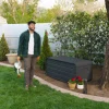 Kissenbox 'Space' Hart-Polyethylen anthrazit 147,1 x 63,6 x 72 cm