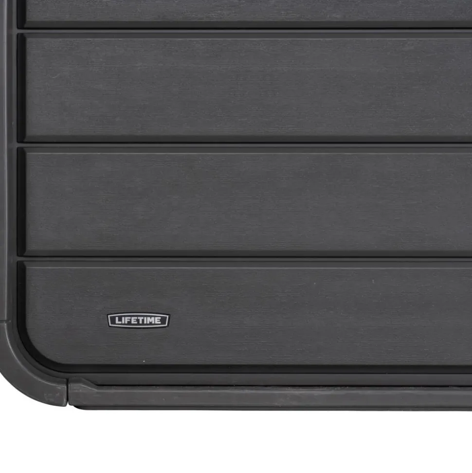 Kissenbox 'Space' Hart-Polyethylen anthrazit 147,1 x 63,6 x 72 cm