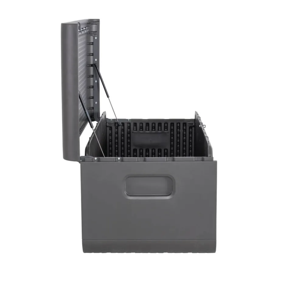 Kissenbox 'Space' Hart-Polyethylen anthrazit 147,1 x 63,6 x 72 cm