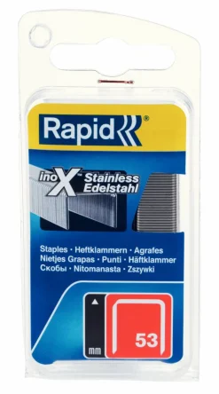 Klammern Typ 53/8 mm Edelstahl 1.080 Stück