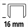 Klammern 5,7 x 16 mm für Druckluft-Tacker 3000 Stück