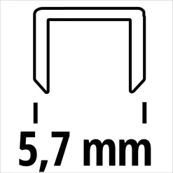 Klammern 7 x 25 mm für Druckluft-Tacker 3000 Stück
