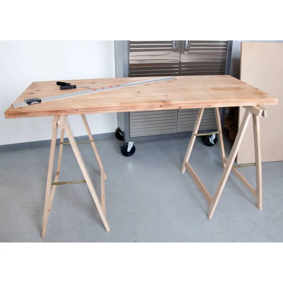 Klappbock Buche 75 x 75 x 4 cm bis max. 500 kg