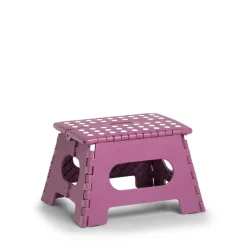 Klapphocker beerenfarben 35 x 22 x 28 cm