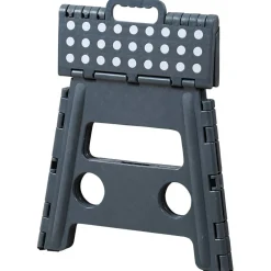 Klapphocker grau 36,5 x 32 x 30 cm