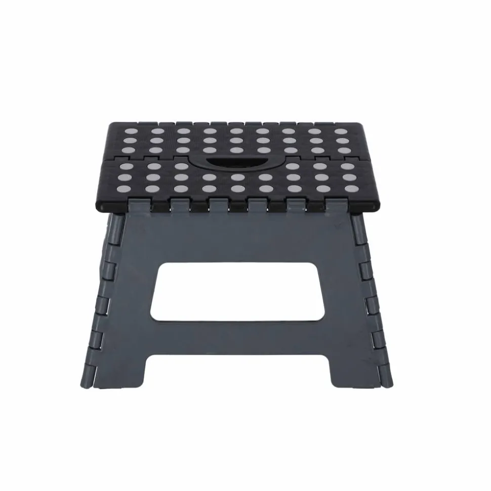 Klapptritt grau faltbar 35 x 22 x 28 cm