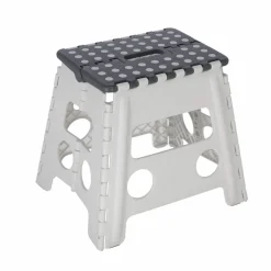 Klapptritt weiß faltbar 37 x 32,5 x 30 cm