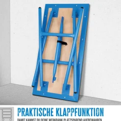 Klappwerkbank 'GWB 100/50F' 109,3 x 51 x 84 cm Belastung 150 kg