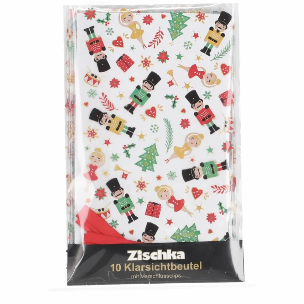 Klarsichtbeutel 10 Stk. mit Verschlussclips