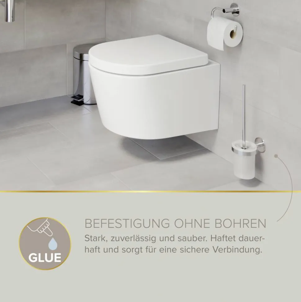 Klebe-Set für Bad-Accessoires 'Simple Fix'