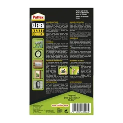 Klebe-Strips 'Kleben statt Bohren' weiß 10 Streifen je 20 x 40 mm