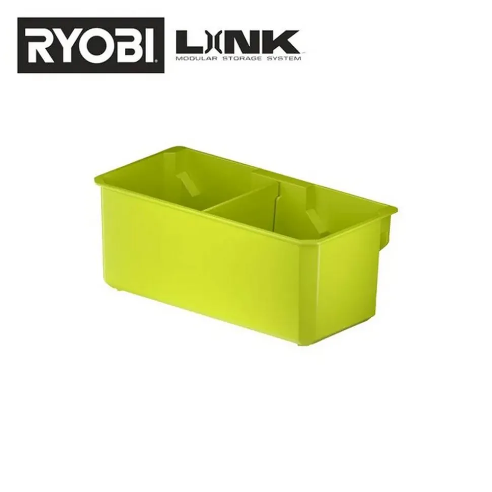 Kleinteileorganizer doppelt 'Link RSL812' 12 x 23,5 x 9,5 cm