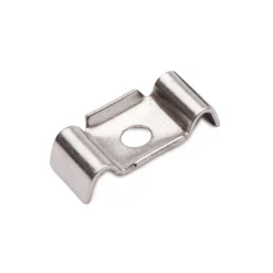 Klemme Edelstahl zur Befestigung von Doppelstabmatten 5 x 2 cm