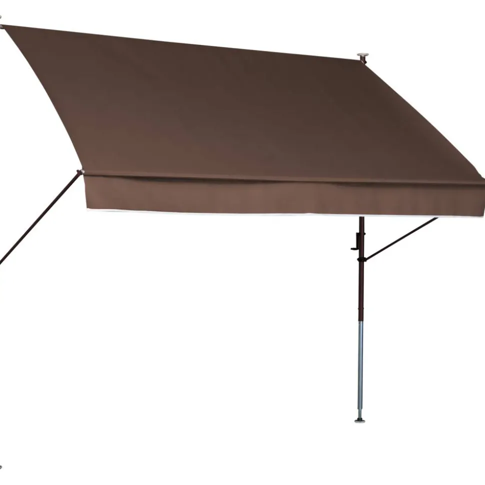 Klemmmarkise 'Style' mit Volant/wasserabweisend 300 x 150 cm