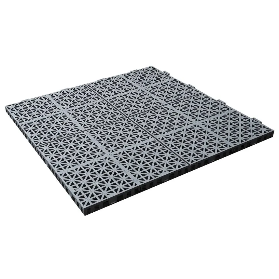 Klickfliese Kunststoff 30 x 30 x 0,6 cm