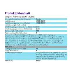 Klimagerät 'MPD1-12CRN7' 12000 BTU