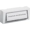 Klingelplatte mit Namensschild