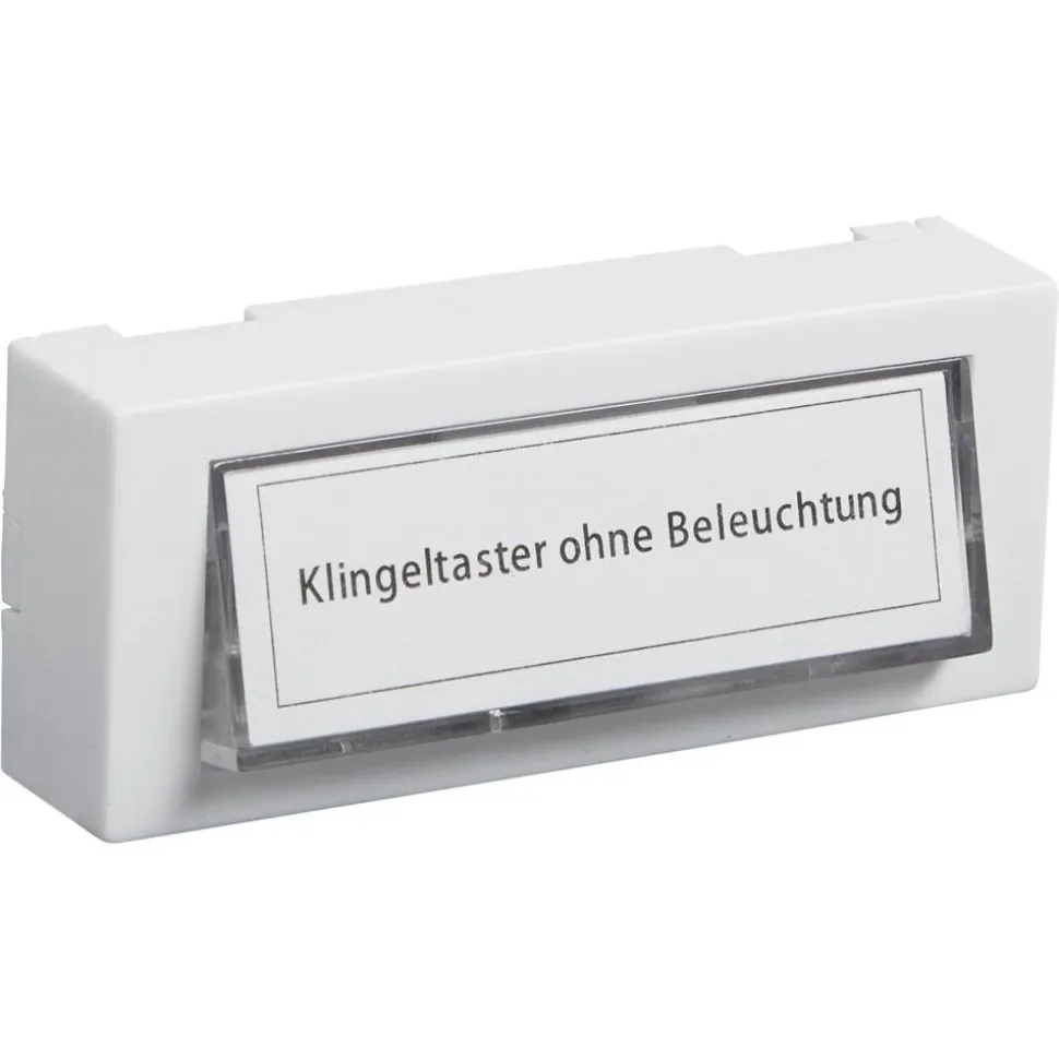 Klingelplatte mit Namensschild
