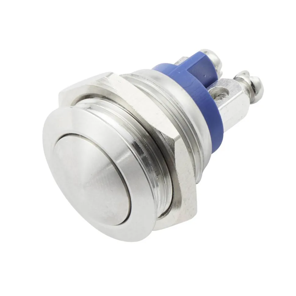 Klingeltaster Ø 18 mm Edelstahl