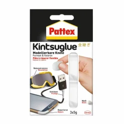 Knetkleber 'Kintsuglue' weiß 3 x 5 g