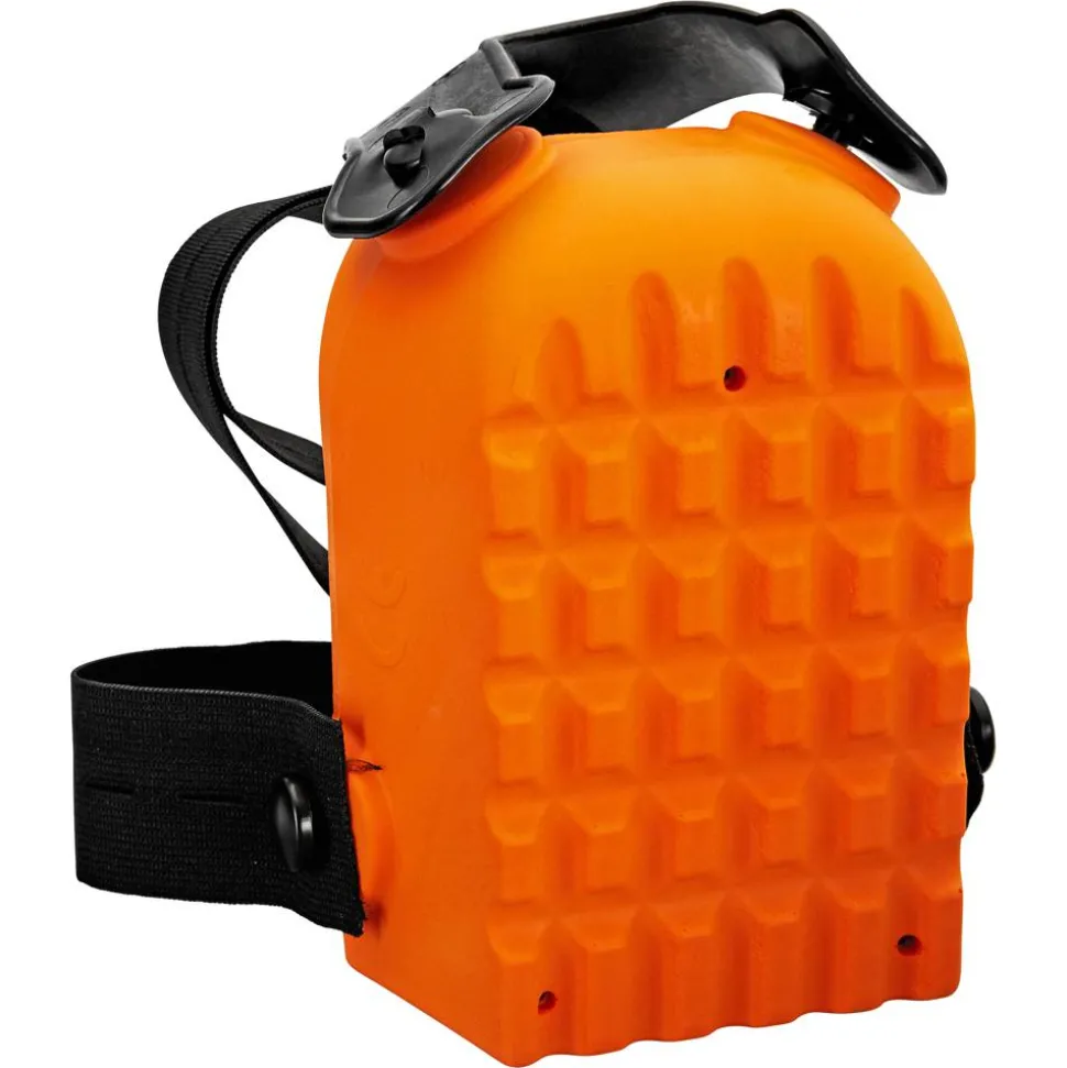 Knieschoner Kastenform orange
