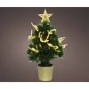 Künstlicher Weihnachtsbaum 'Cornwall' grün 60 cm, mit LED-Beleuchtung