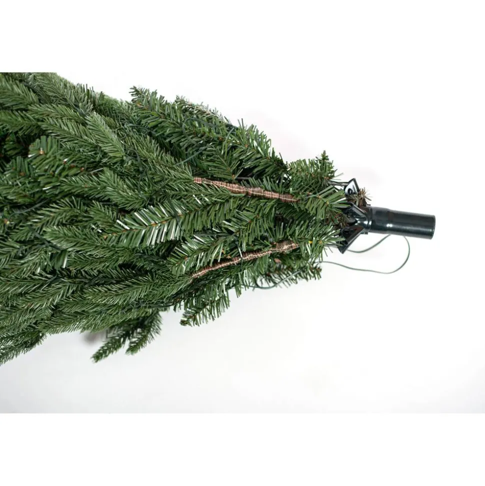 Künstlicher Weihnachtsbaum 'Sherwood' Fichte mit 800 LEDs in warmweiß/bunt, Fernbedienung, Ständer Ø 134 x 210 cm