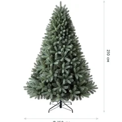 Künstlicher Weihnachtsbaum 'Vermont' Fichte mit Ständer Ø 150 x 210 cm