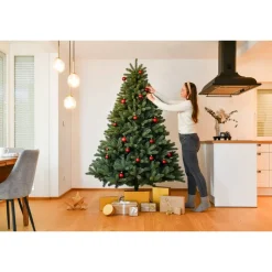 Künstlicher Weihnachtsbaum 'Vermont' Fichte mit Ständer Ø 150 x 210 cm