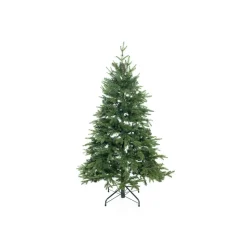 Künstlicher Weihnachtsbaum 'Sherwood' Fichte mit 450 LEDs in warmweiß/bunt, Fernbedienung, Ständer Ø 104 x 150 cm