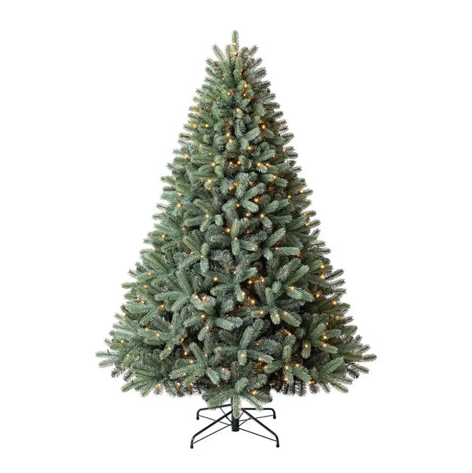 Künstlicher Weihnachtsbaum 'Vermont' Fichte mit 500 LEDs in warmweiß, Ständer Ø 150 x 210 cm