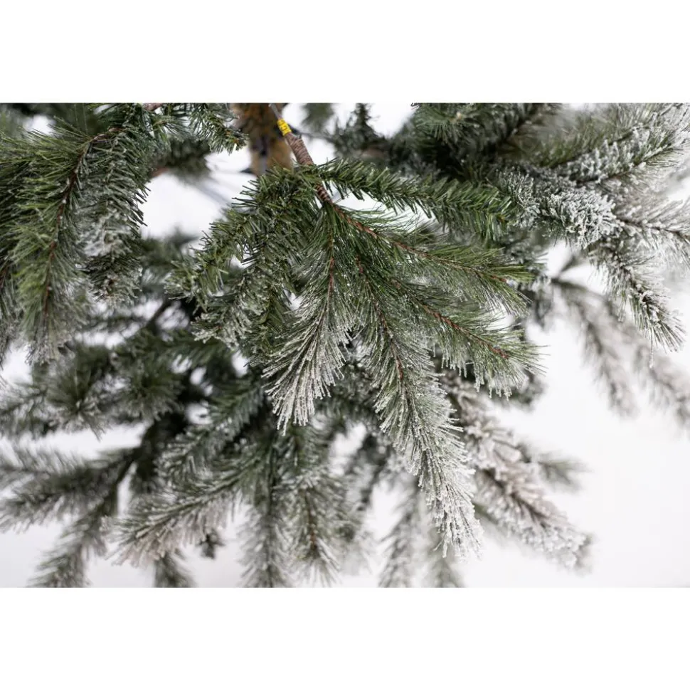 Künstlicher Weihnachtsbaum 'Cedar Frost Kiefer' grün/frosted Ø 114 x 210 cm