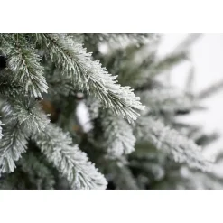 Künstlicher Weihnachtsbaum 'Cedar Frost Kiefer' grün/frosted Ø 114 x 210 cm