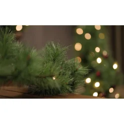 Künstlicher Weihnachtsbaum 'Jasper' grün 90 cm mit LED-Beleuchtung