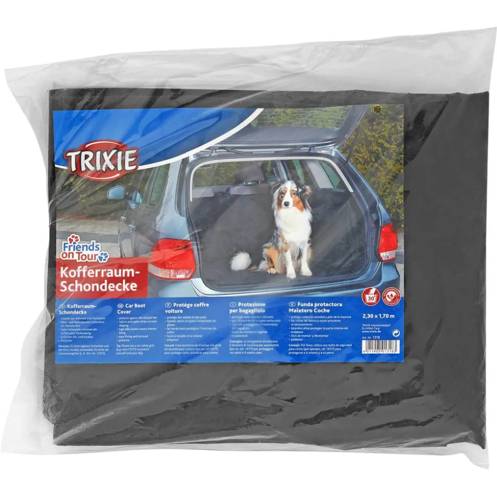 Kofferraum-Schondecke Polyester schwarz 230 x 170 cm