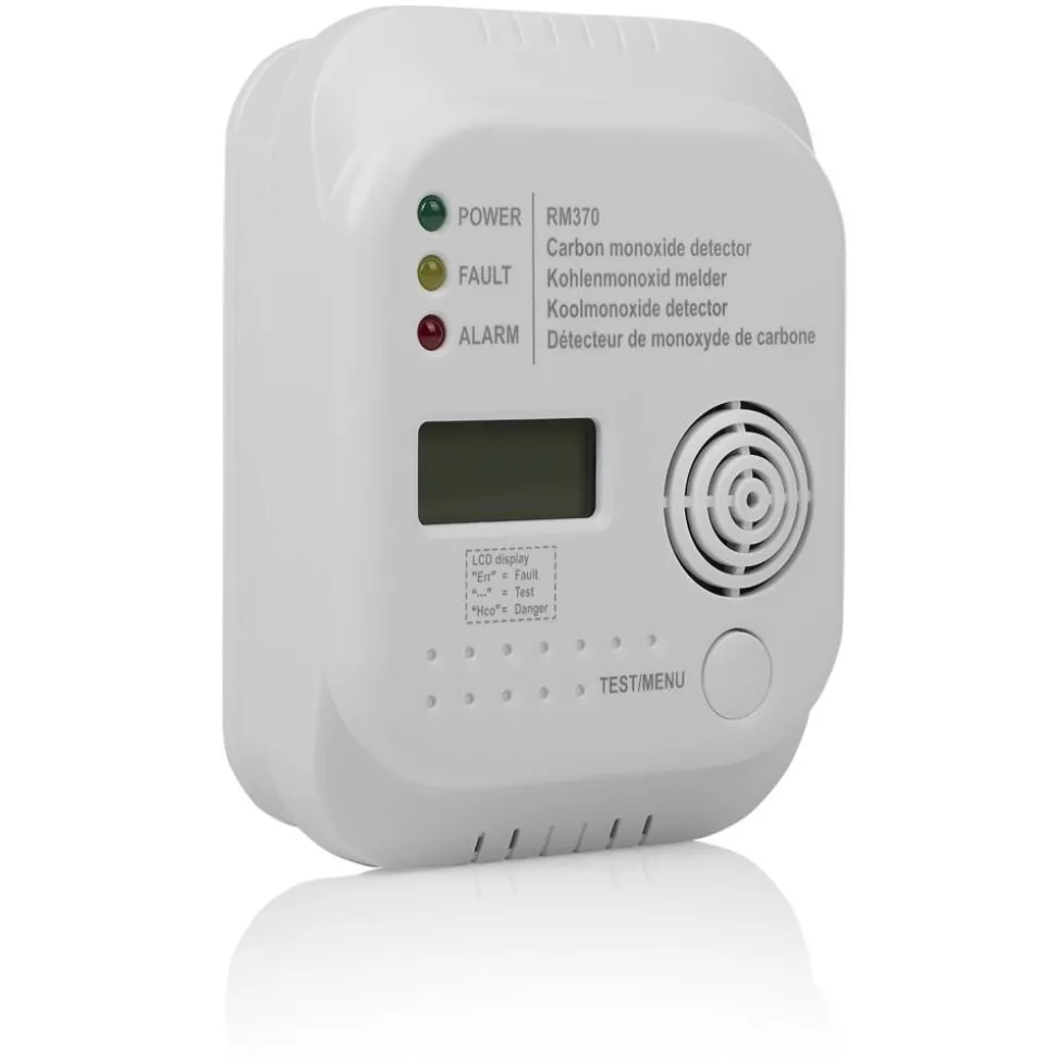 Kohlenmonoxidmelder 'RM370' mit Display weiß